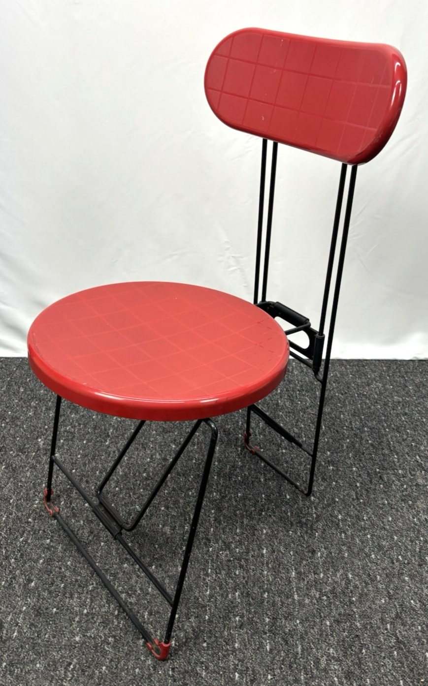 2x Klappstuhl  CRICKET di Magis Italien  Andries Van Onck 1984 Vintage Bauhaus