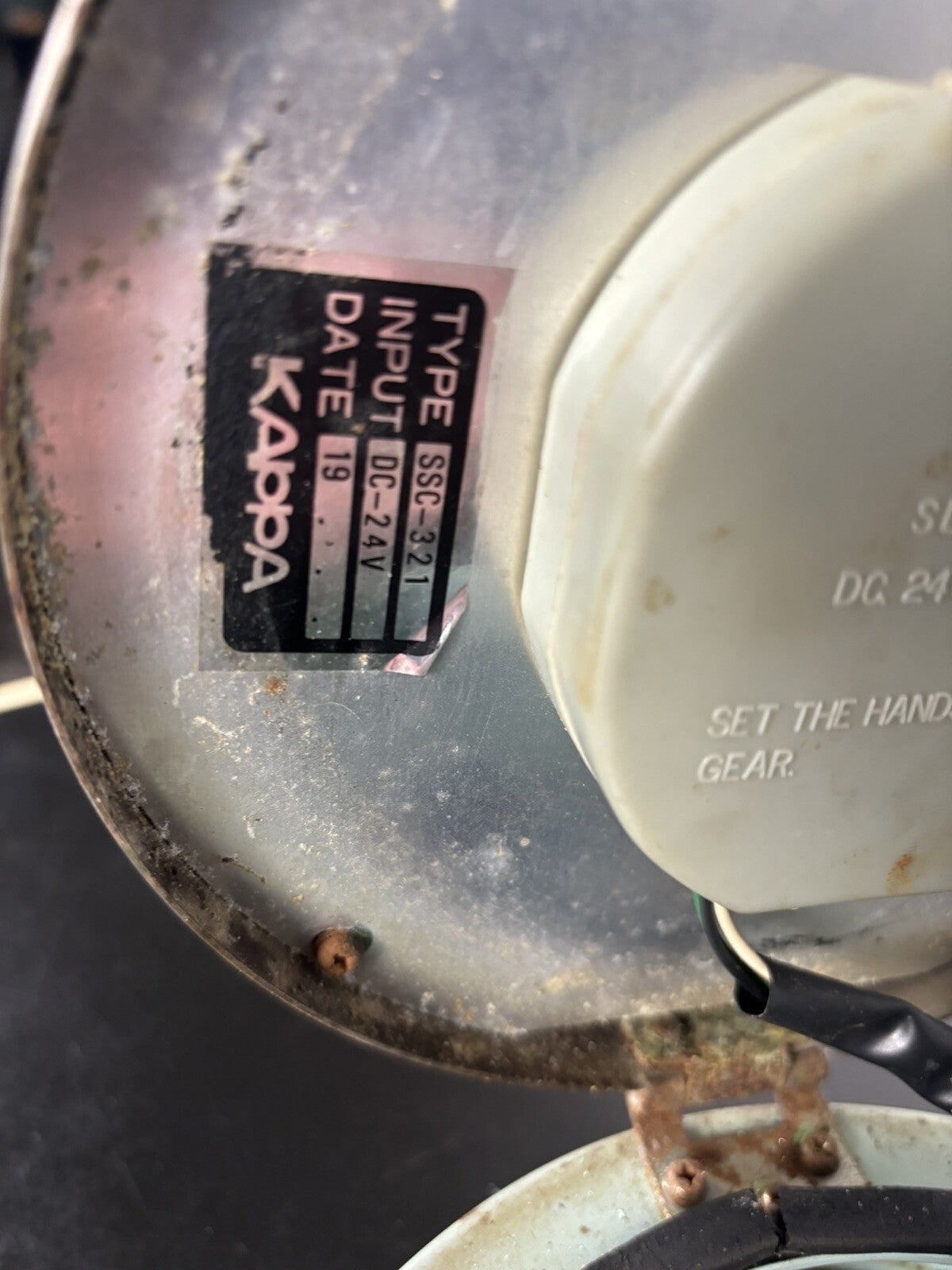 Schiffsuhr KAPPA Wanduhr Vintage Marine Clock Slave Uhr Deko Objekt