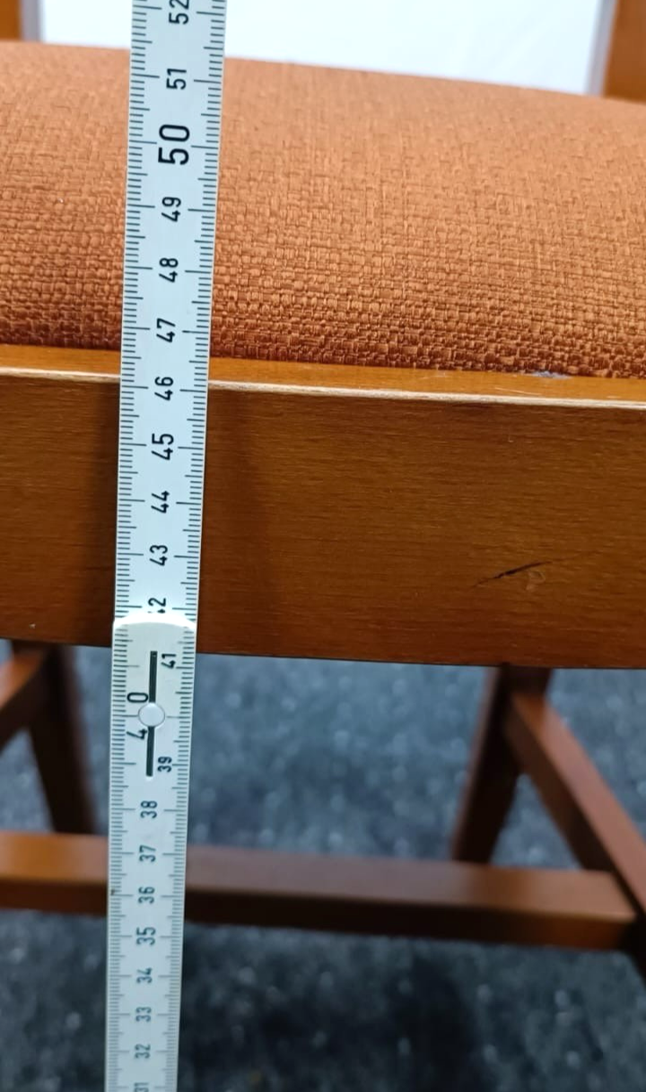 1 von 4 Stuhl Biedermeier Stil Klassisch Harfe Esszimmer Art Deco Vintage