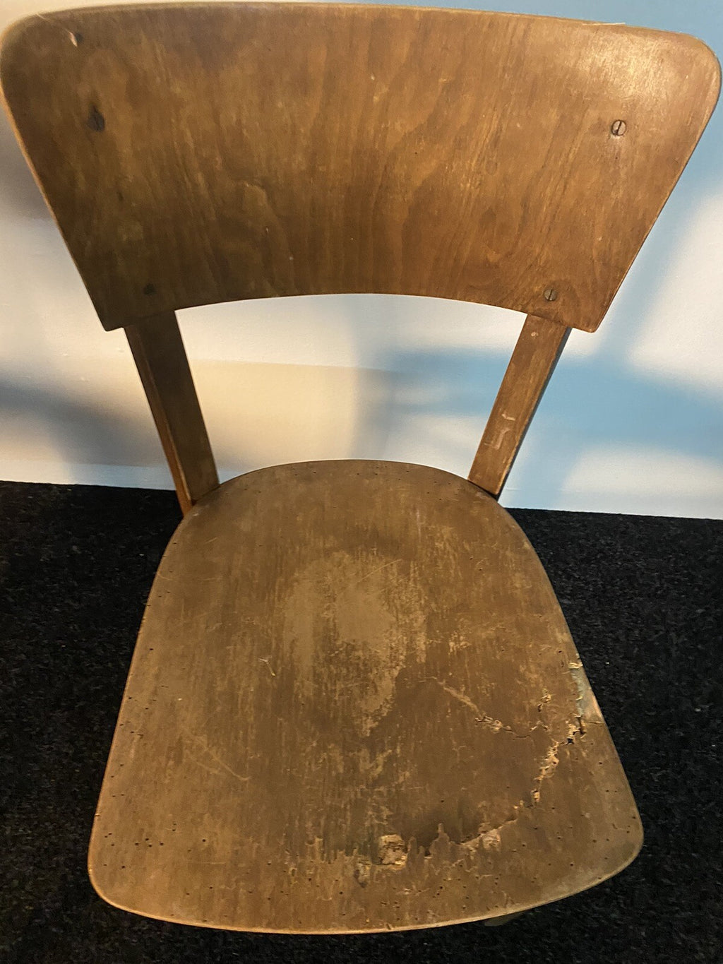 1 von 2 Original Thonet Kaffeehaus Frankfurter Stuhl Bauhaus beschädigt