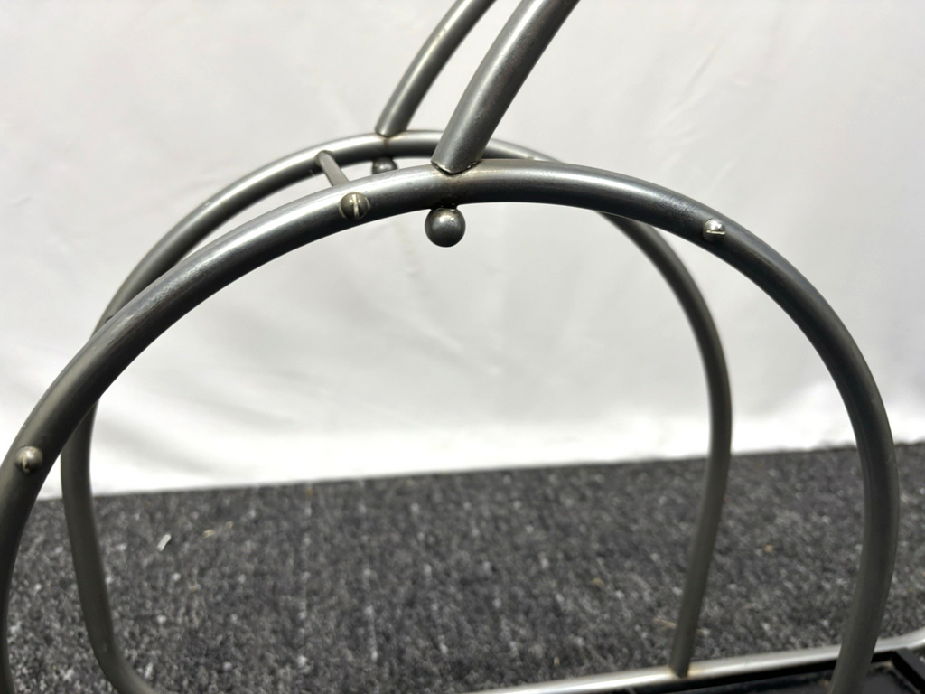 Schirmständer Bauhaus Vintage Art Deco Alu Stahlrohrmöbel