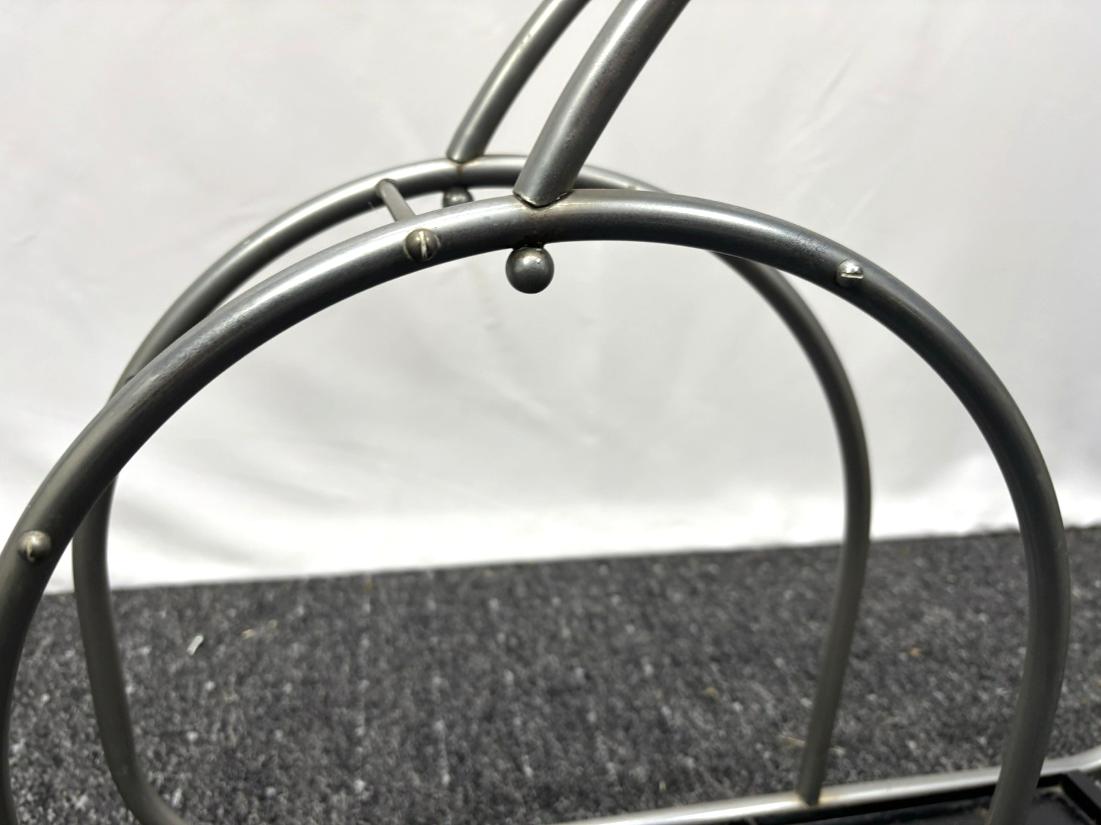 Schirmständer Bauhaus Vintage Art Deco Alu Stahlrohrmöbel