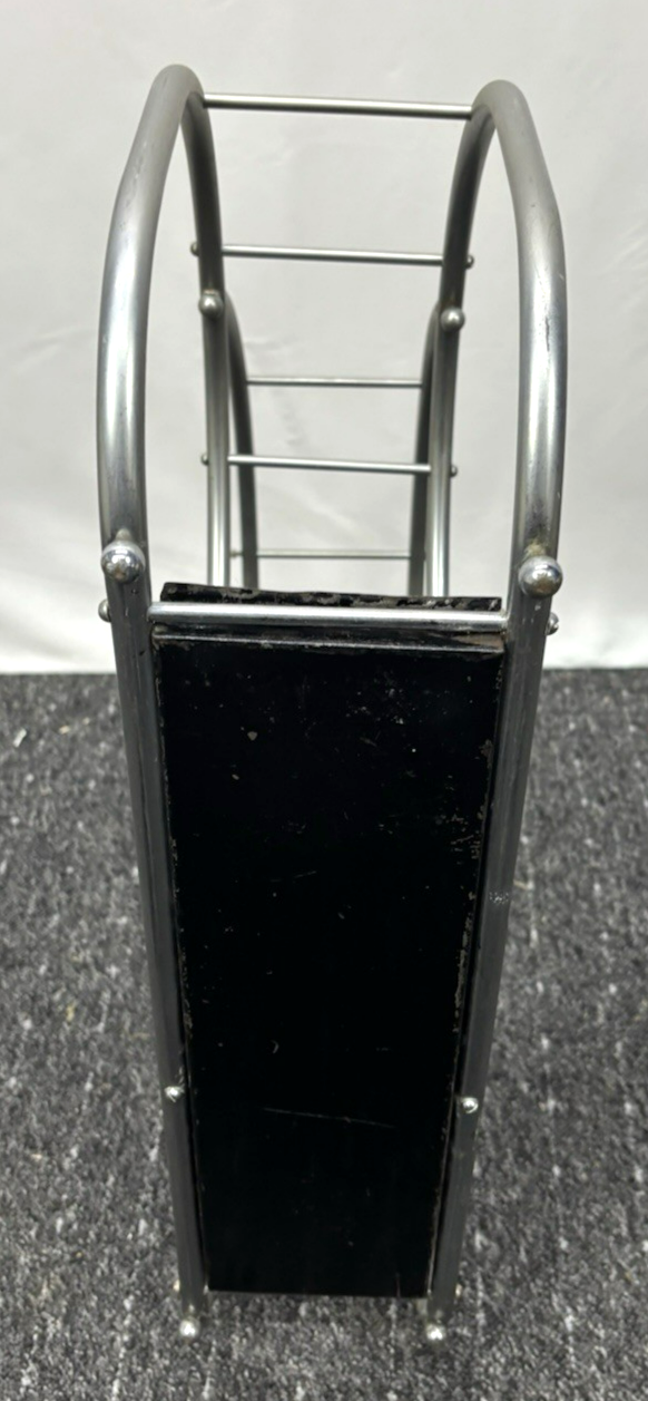 Schirmständer Bauhaus Vintage Art Deco Alu Stahlrohrmöbel