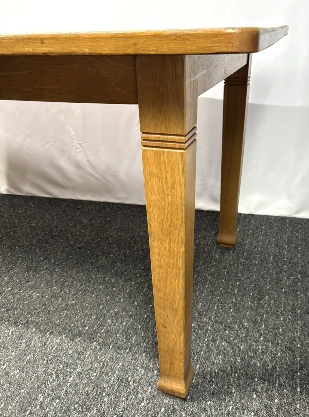 Tisch/ Stuhlset  mit 4 Stühlen Vintage Art Deco Holz