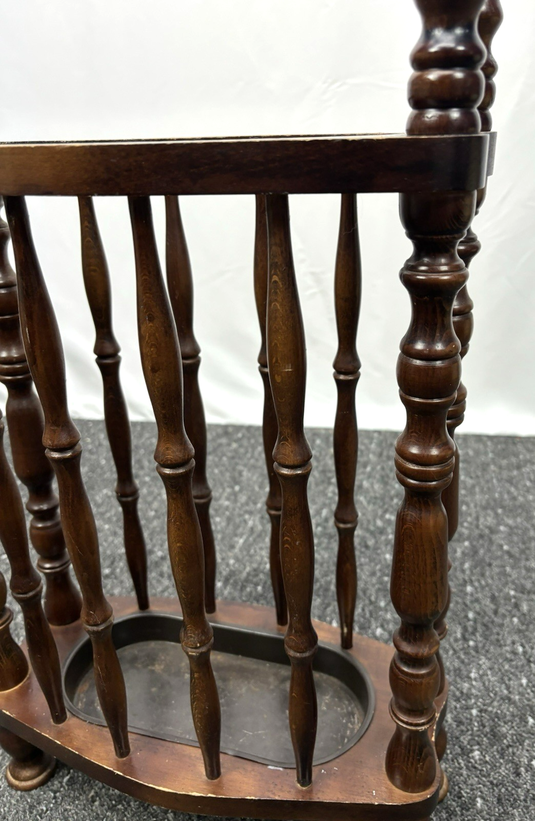 Schirmständer Holz Art Deco Regenschirm Vintage Antik
