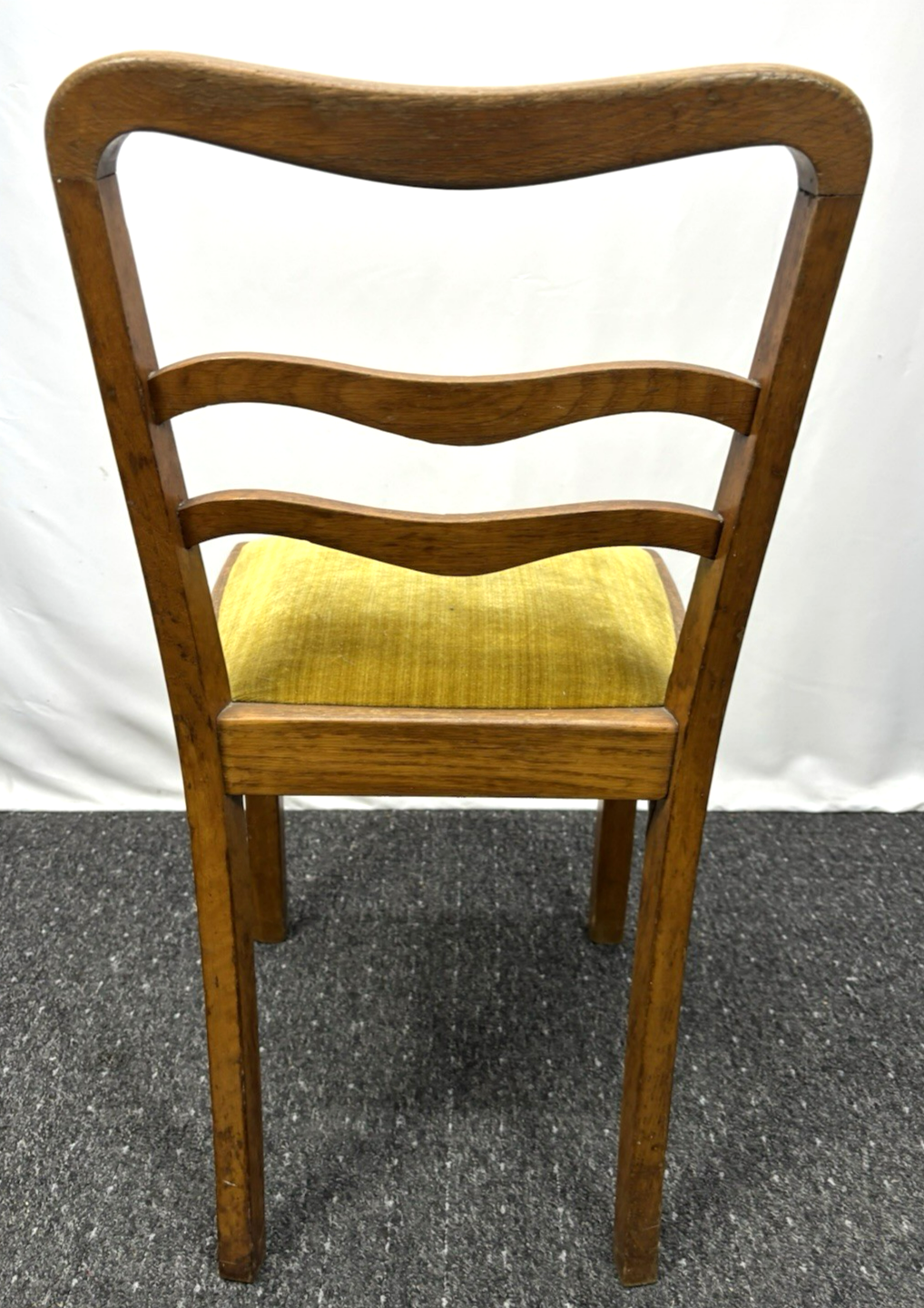 2er Set Esszimmerstuhl gepolstert Holz Vintage