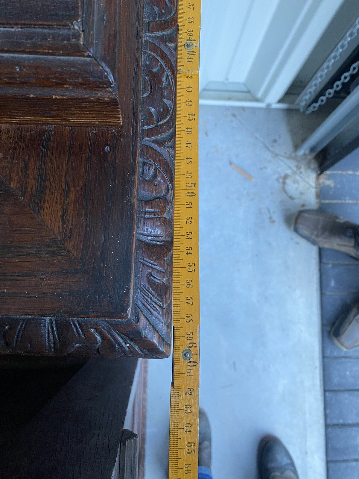 Prachtvoller Antiker Buffetschrank | Gründerzeit Aufsatzbuffet | Eiche massiv |