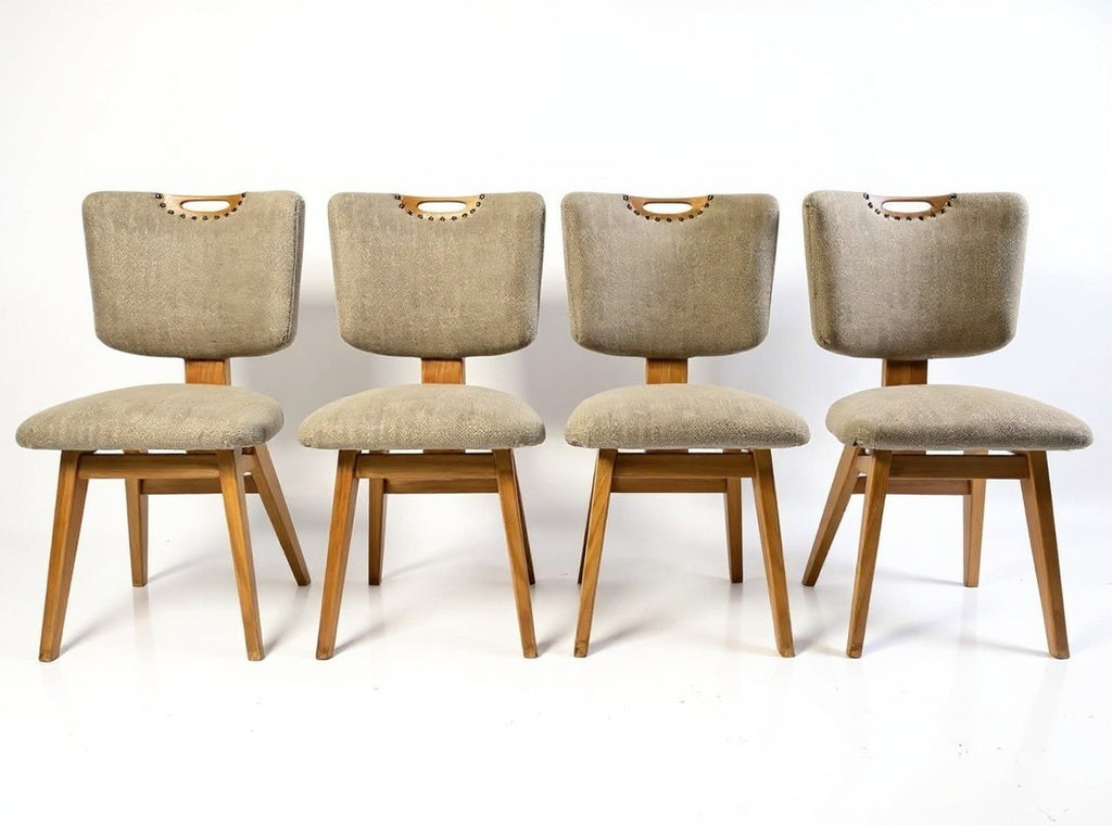 4 Esszimmerstühle  Mid-Century Stuhl  Küchenstuhl  Vintage Retro Skandinavien