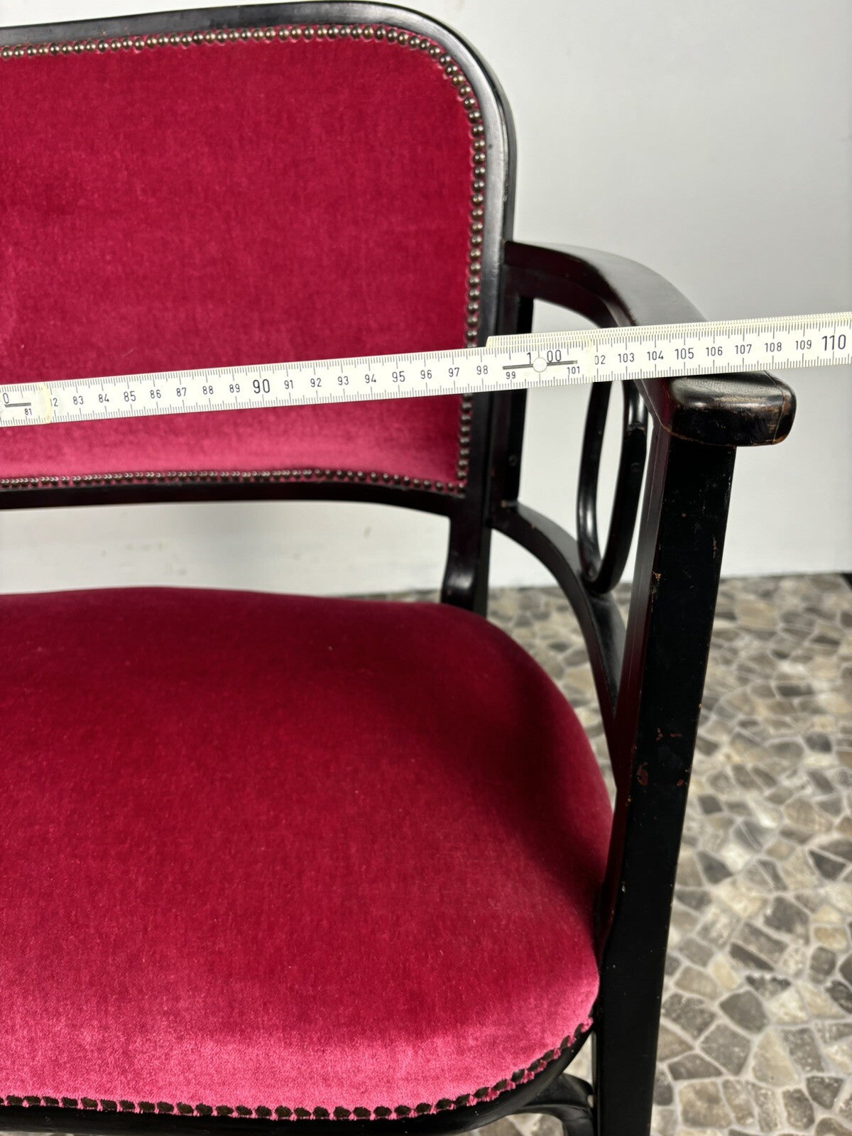 Thonet Sitzbank Kanapee Bugholz – Art Déco – original Gebrüder Thonet