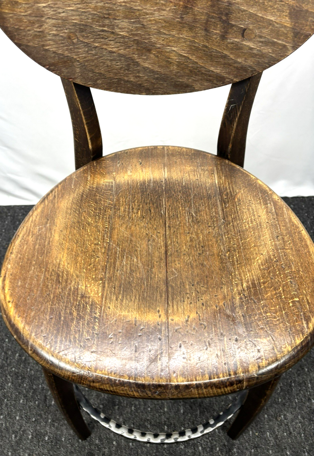 Barhocker Barstuhl Massivholz Vintage Art Deco Hochstuhl