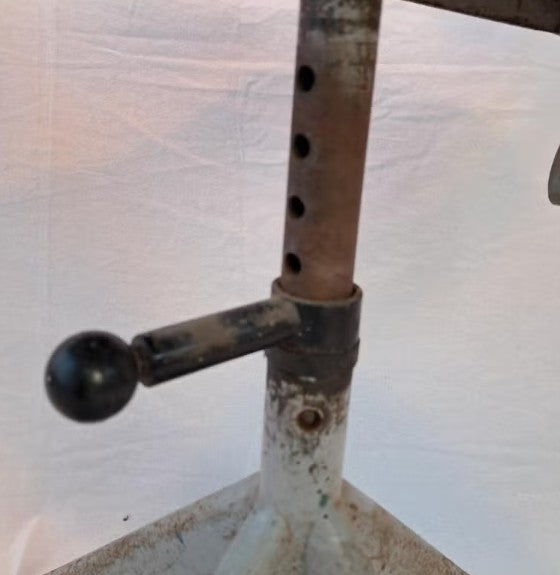 Odelberg Olson Werkstattstuhl Drehstuhl Schweden 50er Industrial Loft Vintage
