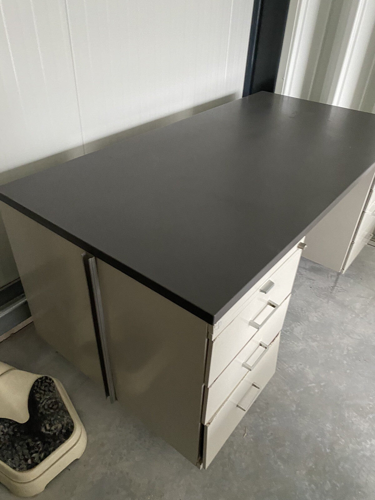 Mauser Schreibtisch 70/80er Jahre BAUHAUS ART DECO Metall Bauhaus Vintage Retro