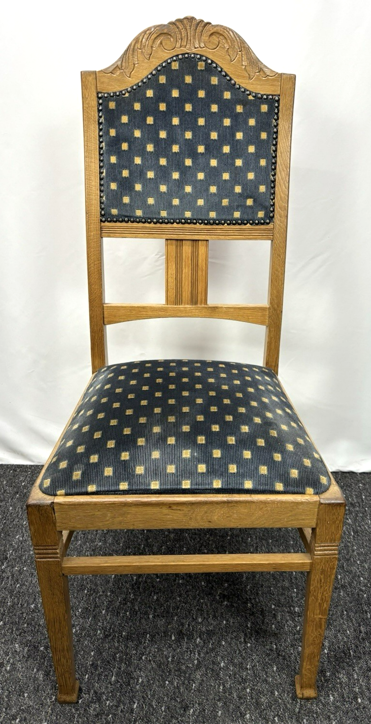 4er Stuhlset Holz Art Deco Esszimmer Vintage