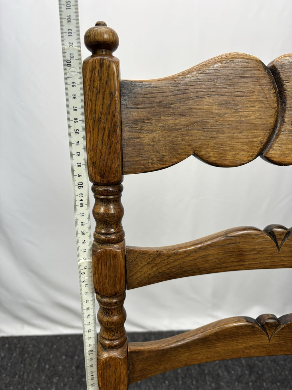 Castle Furniture Stuhl – Massivholz, Geflochtene Sitzfläche, Landhausstil – Top