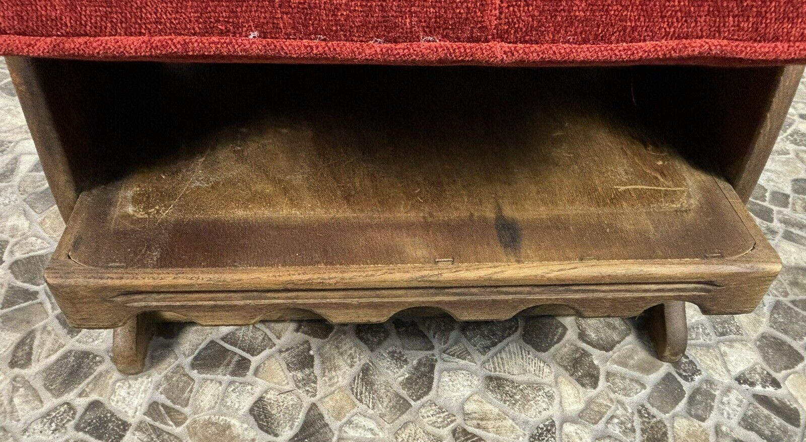 Fernsehsessel Rauchersessel Sitzmaschine Brutalist Art Deco Antik Massivholz