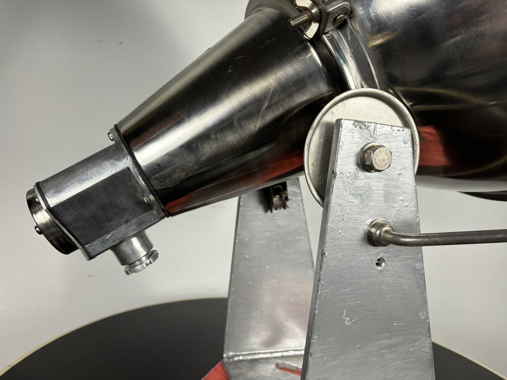 Suchscheinwerfer Alu/Edelstahl Schifffahrt Vintage Bauhaus Sanshin Senaku Dengli