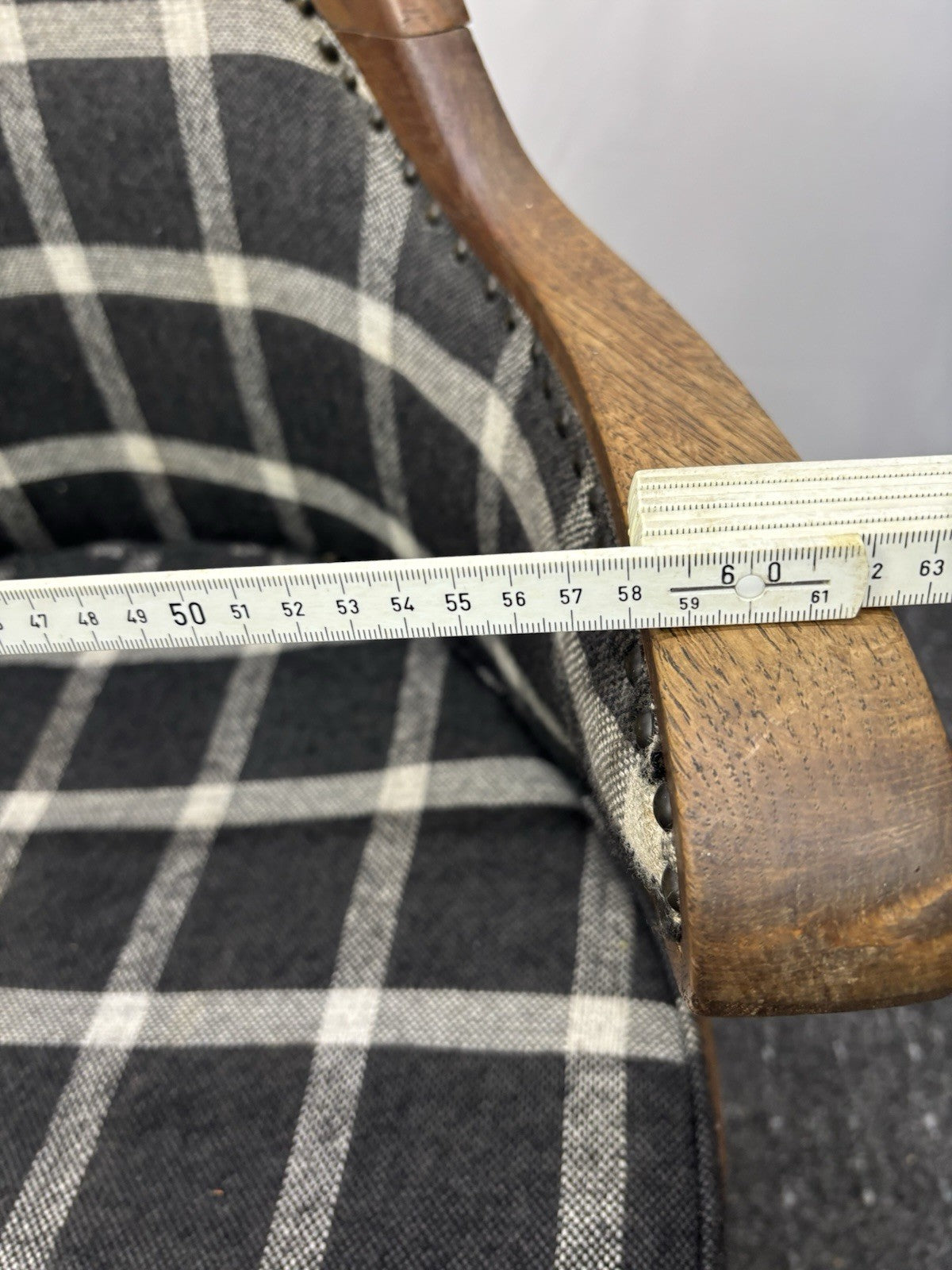 Amerikanischer Drehstuhl Büro Schreibtisch Officechair Art Deco Antik