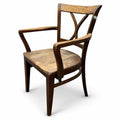 Holz Armlehnstuhl Vintage Stuhl Gastronomie Café Stil an Bastler