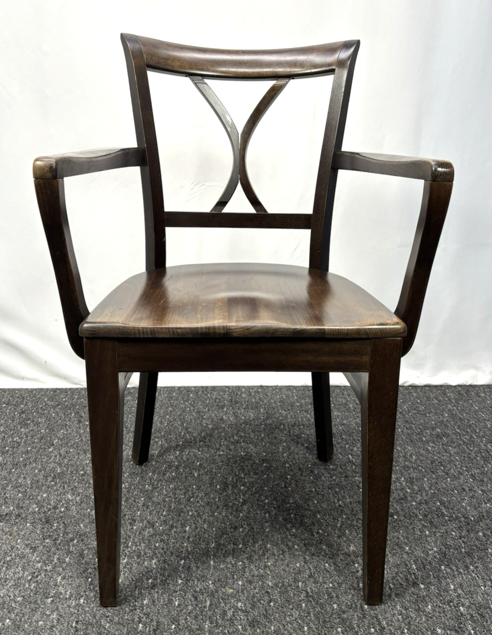 1 von 6 Holz Armlehnstuhl Vintage Stuhl Gastronomie Café Stil