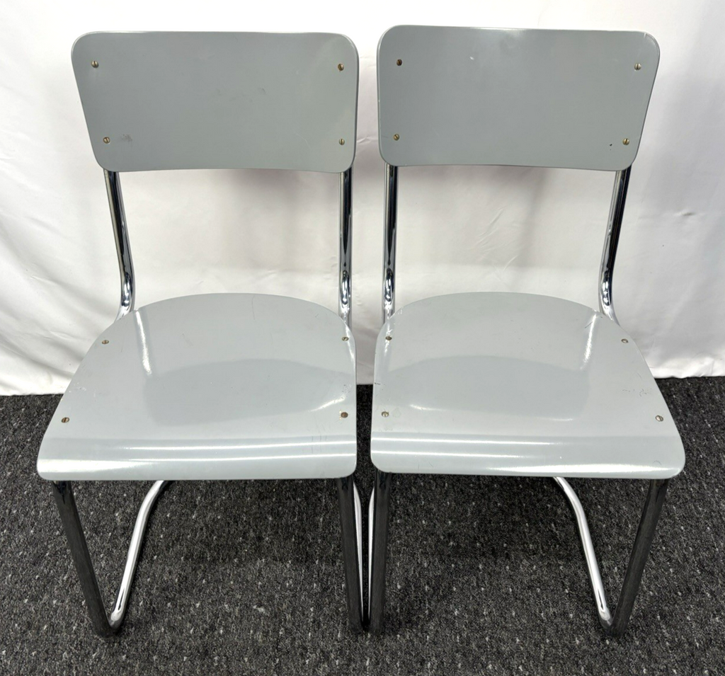 Tisch/ Stuhlset Marcel Breuer Stahlrohrmöbel Bauhaus Art Deco