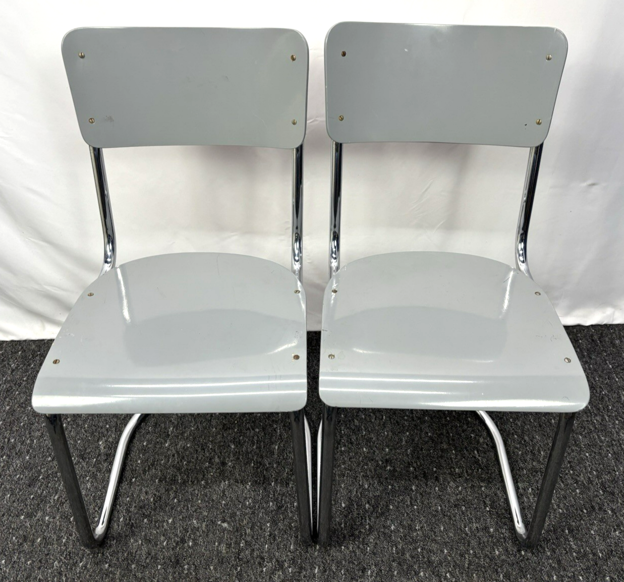Tisch/ Stuhlset Marcel Breuer Stahlrohrmöbel Bauhaus Art Deco