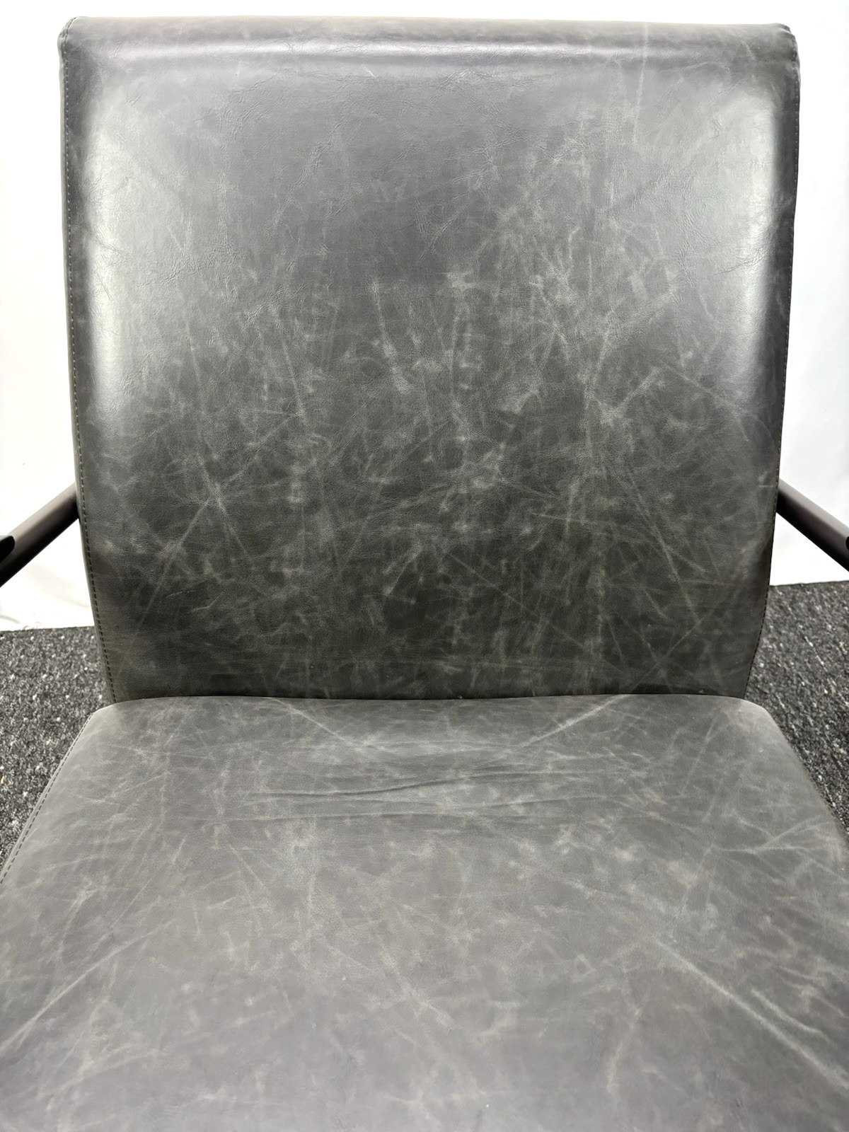 1 von 2 Sessel Bauhaus Stahlrohr Leder Freischwinger Fauteuil Thonet Gispen