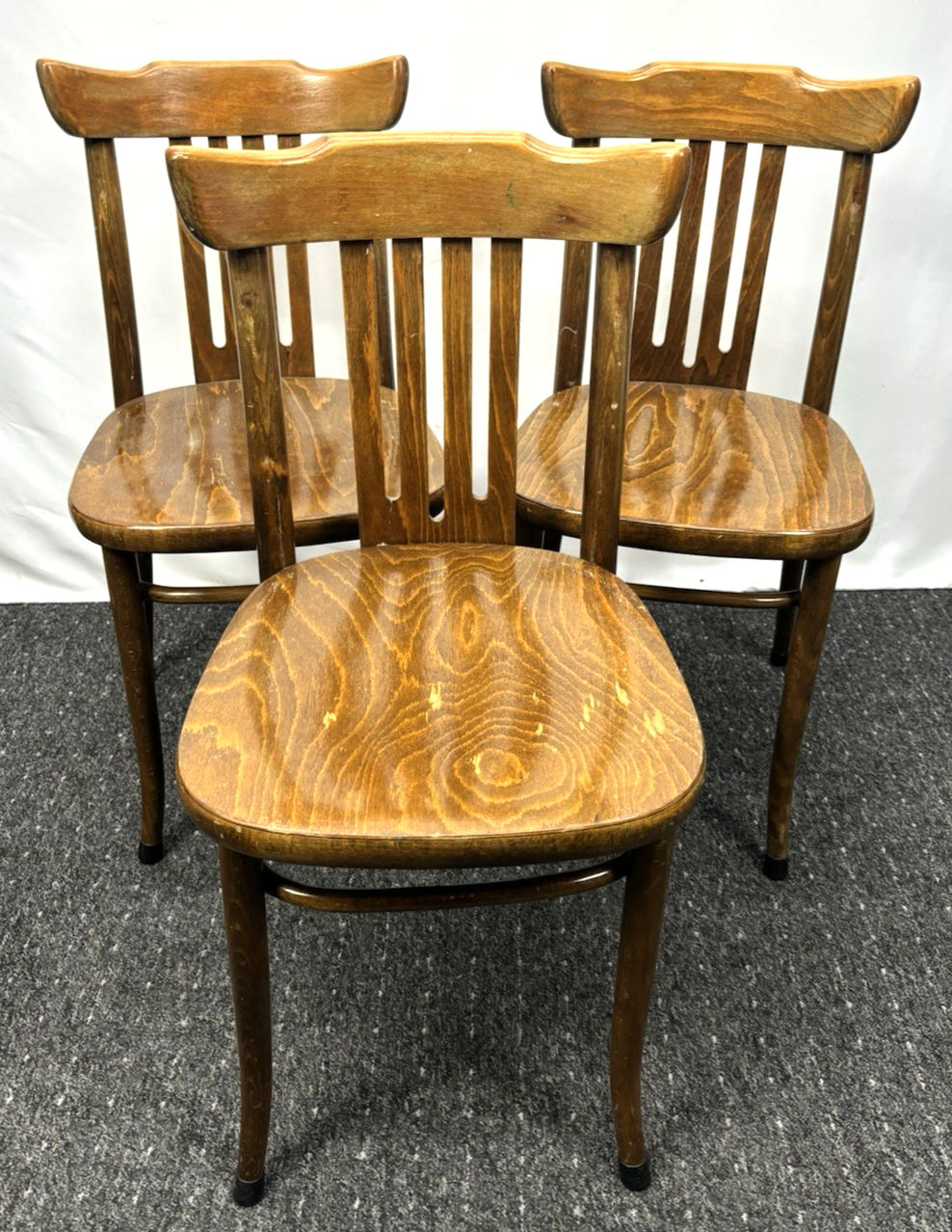 1 von 3 Kaffeehausstuhl Bistro Frankfurter Stuhl Holz Art Deco Vintage