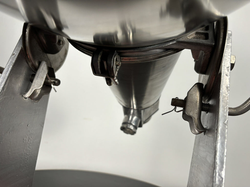 Suchscheinwerfer Alu/Edelstahl Schifffahrt Vintage Bauhaus Sanshin Senaku Dengli