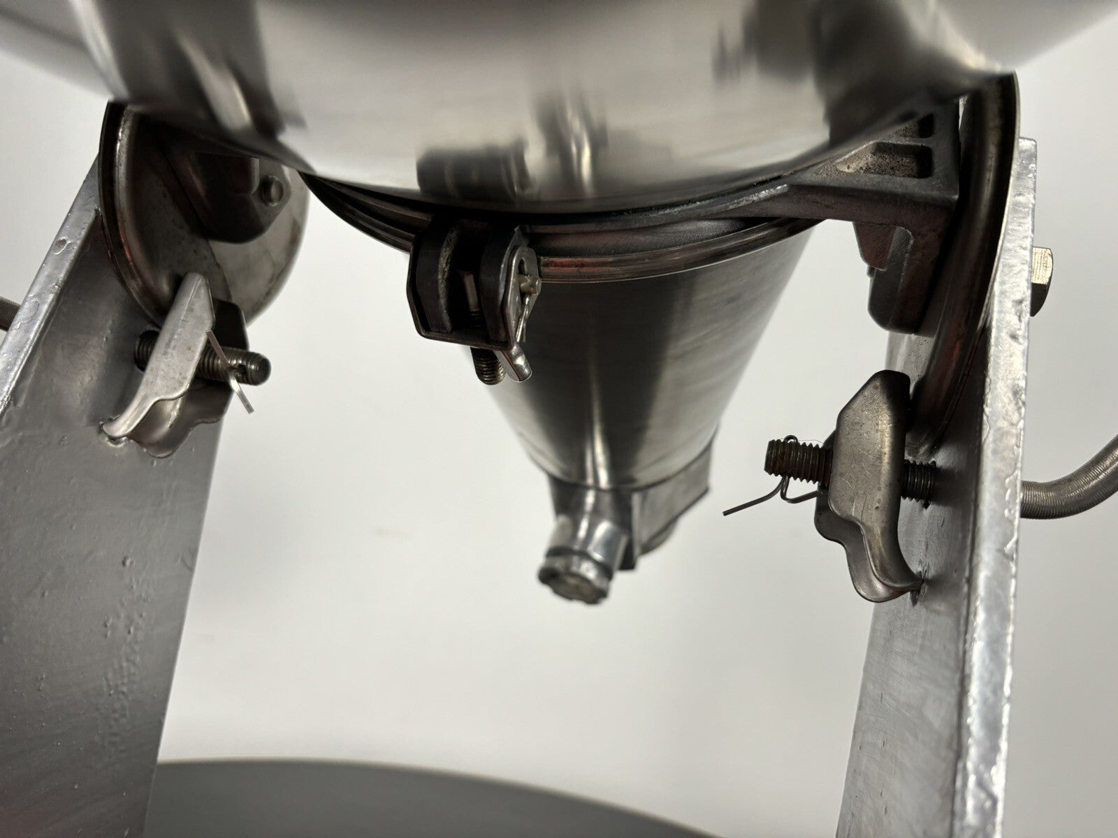 Suchscheinwerfer Alu/Edelstahl Schifffahrt Vintage Bauhaus Sanshin Senaku Dengli