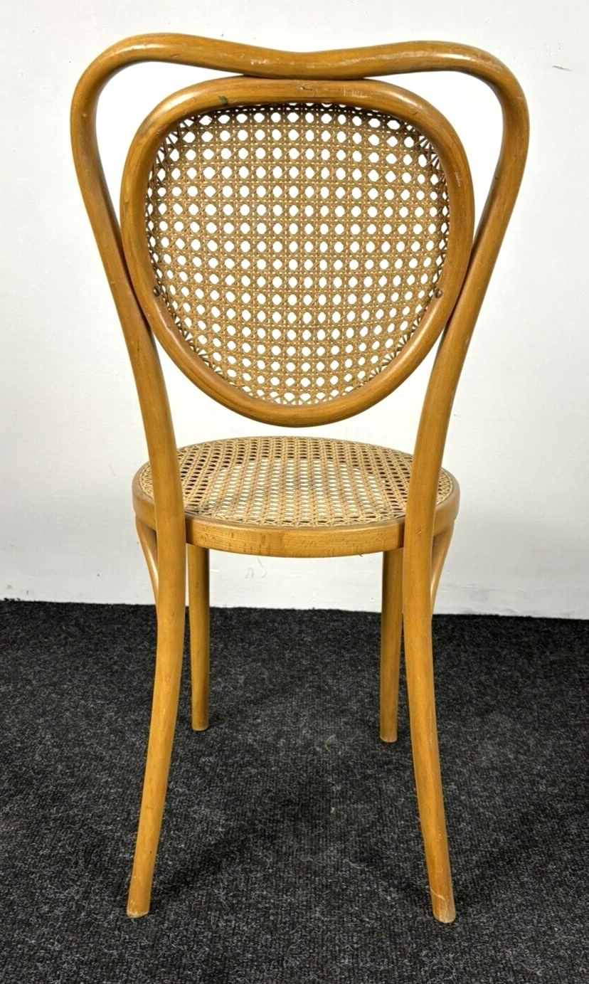 1 / 2 Kaffeehausstuhl ZPM Radomsko (Thonet Sessel Nr. 5) Bugholz Wiener Geflecht