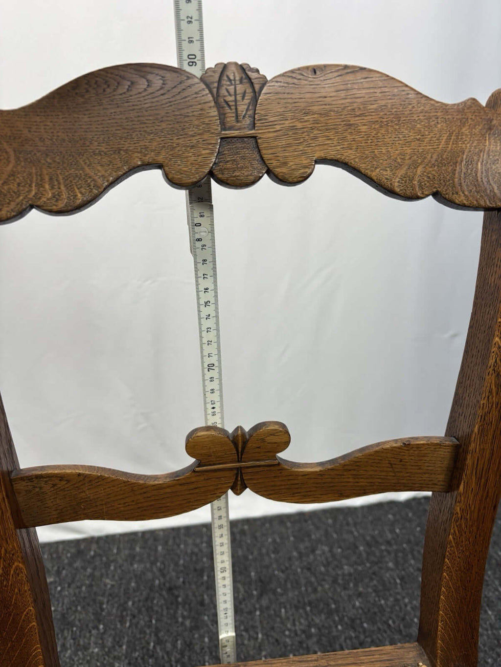 Antiker Holzstuhl mit Wiener Geflecht – Art Deco , Vintage, Küche, Büro, Kaffee