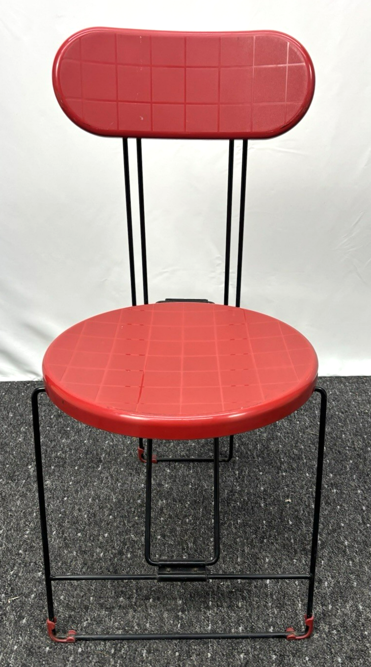 2x Klappstuhl  CRICKET di Magis Italien  Andries Van Onck 1984 Vintage Bauhaus