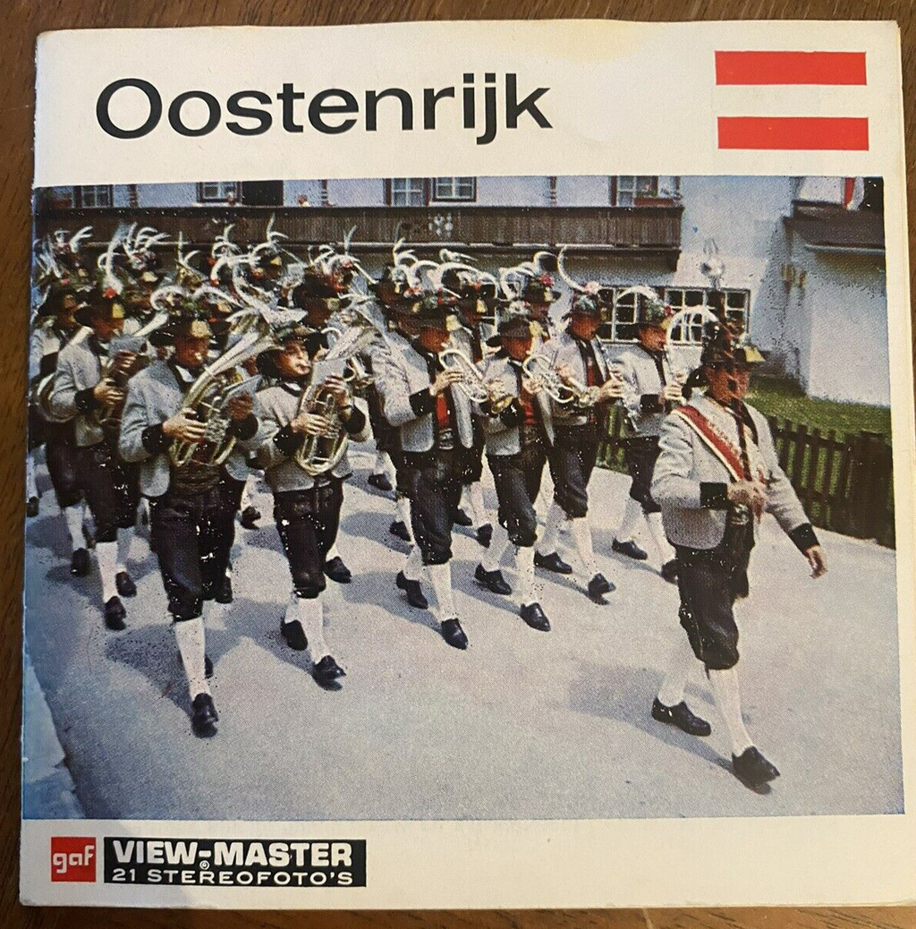 view-master, Österreich, viewmaster, guter Zustand