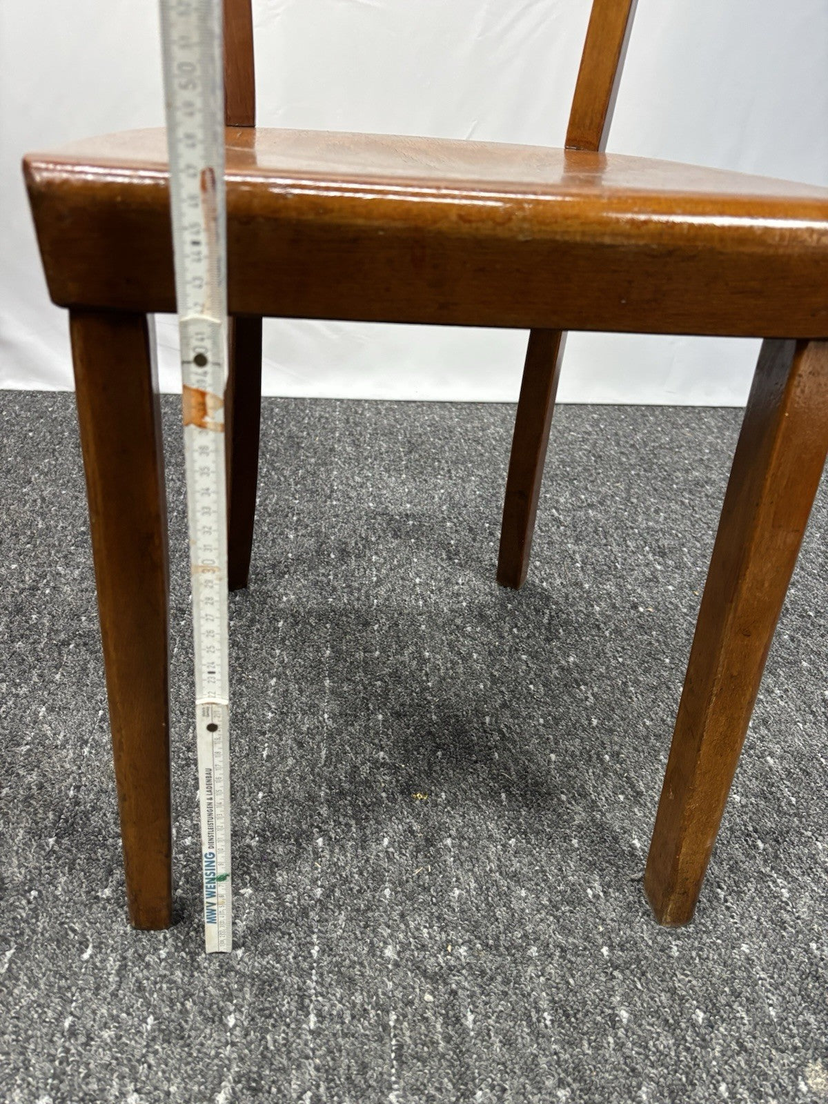 1 von 4 Kaffeehausstuhl Frankfurter Stuhl Bistro Holz Art Deco Antik Schellack