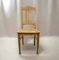 Esszimmerstuhl, Küchenstuhl, Beistellstuhl, Dekostuhl, Art Deco, Vintage, Holz