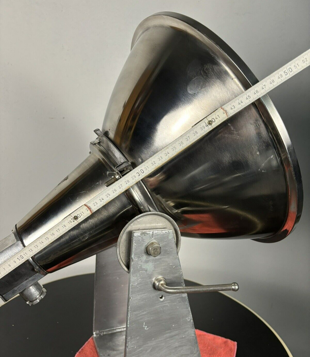 Suchscheinwerfer Alu/Edelstahl Schifffahrt Vintage Bauhaus Sanshin Senaku Dengli