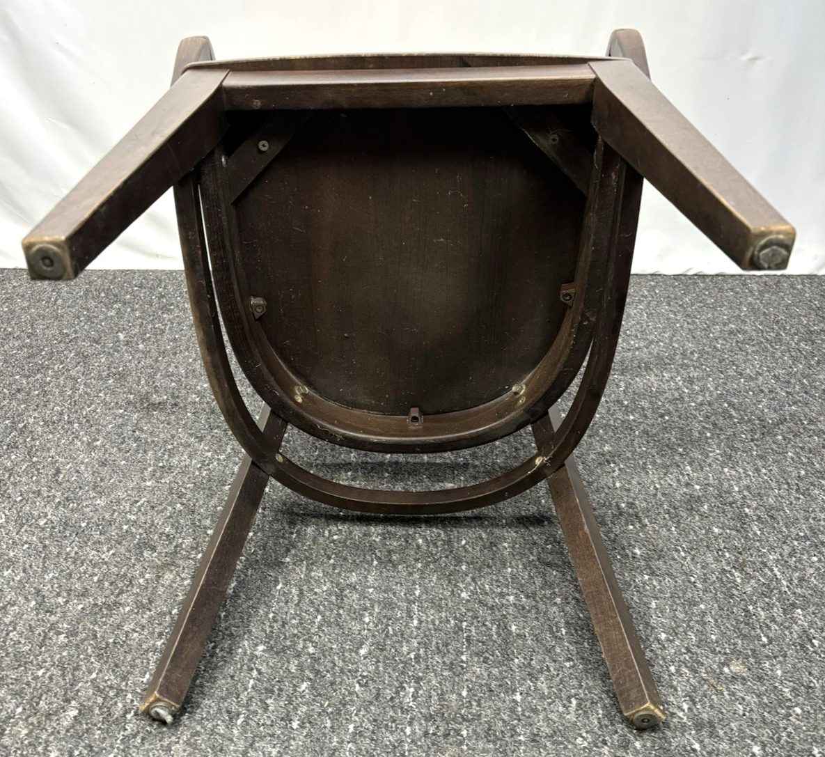 1 von 6 Holz Armlehnstuhl Vintage Stuhl Gastronomie Café Stil