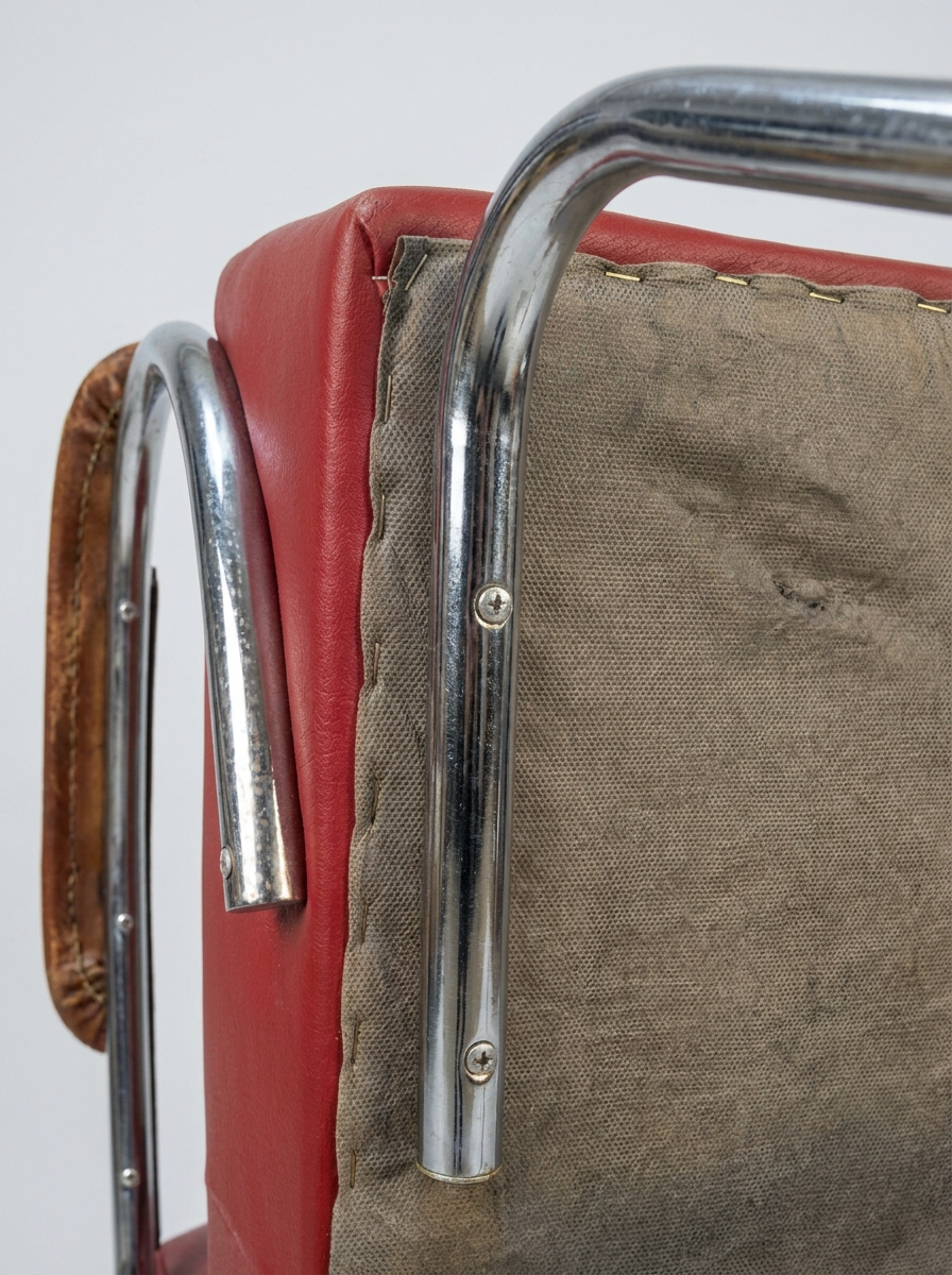 ORIGINAL Bauhaus Freischwinger Sessel Stahlrohr  Vintage Art Deco DYKMEYER