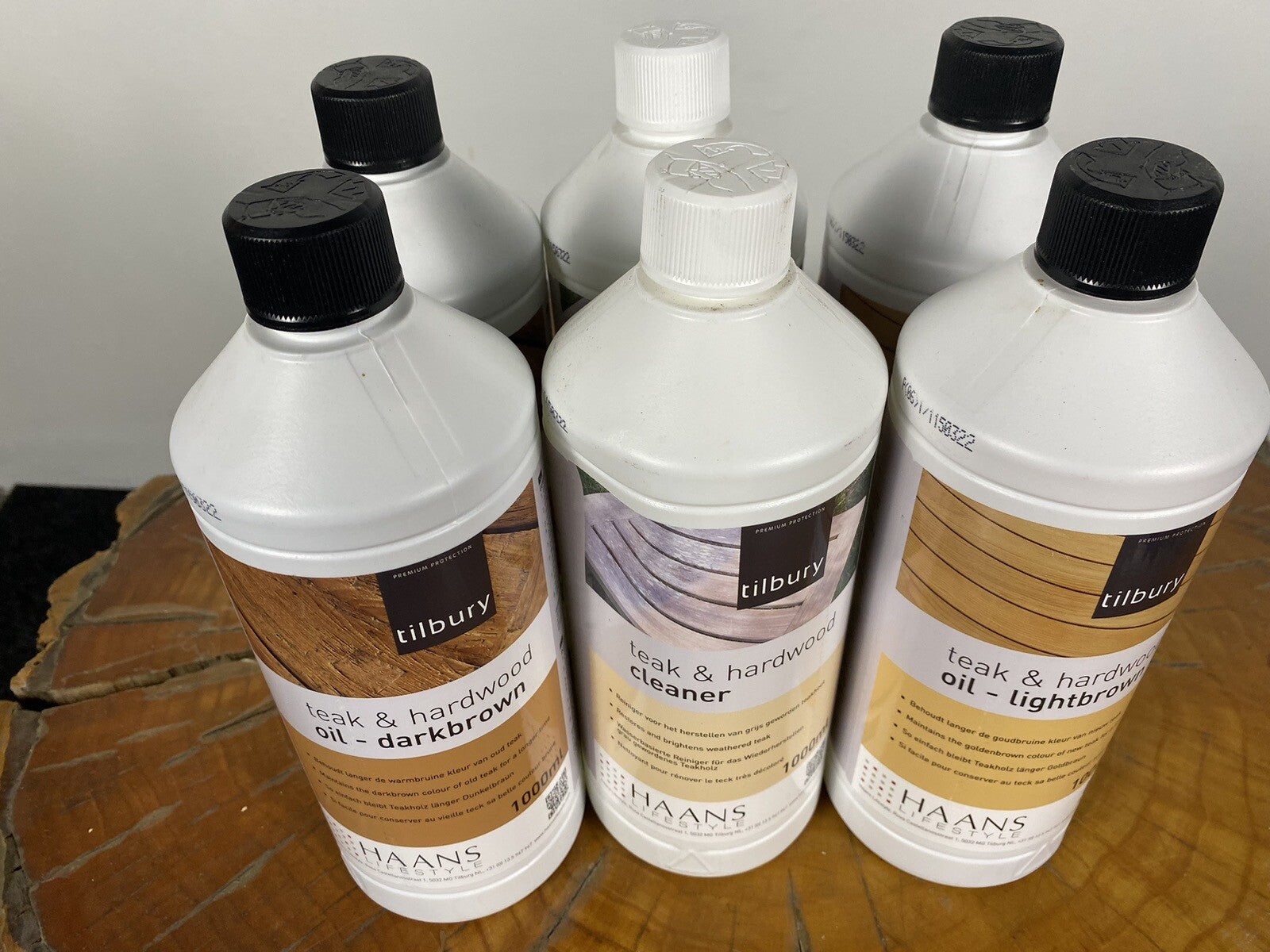 Teakholz Reiniger Cleaner 1000ml Flasche Holz Möbel