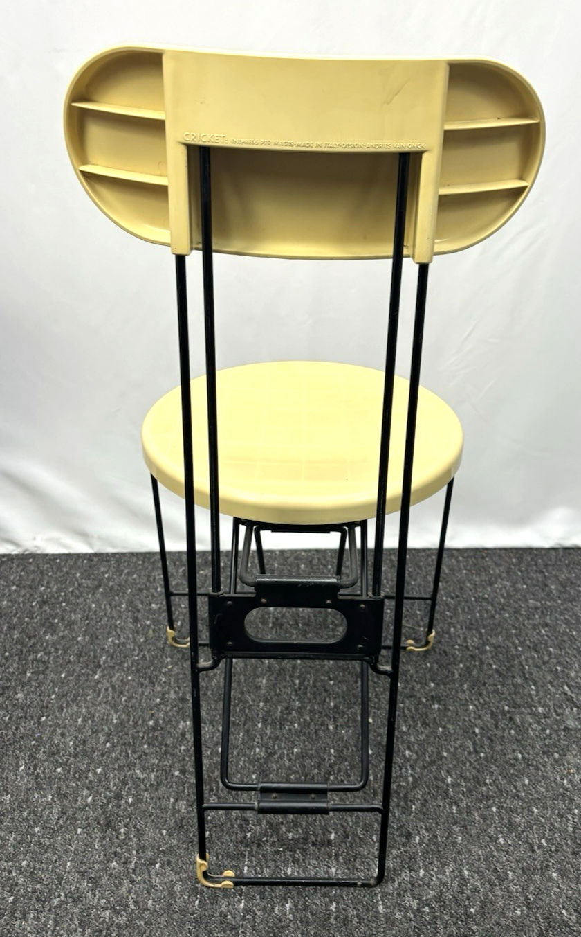 2x Klappstuhl  CRICKET di Magis Italien  Andries Van Onck 1984 Vintage Bauhaus