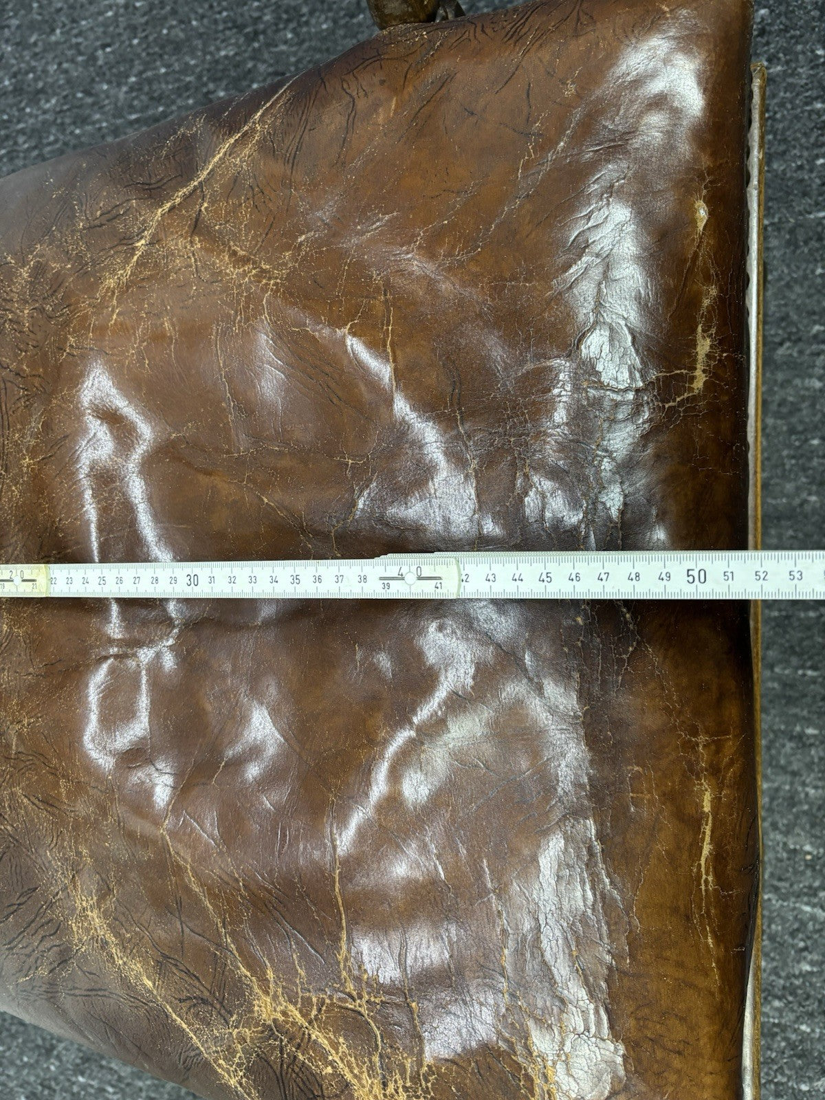 Thronstuhl Armlehnstuhl Antik Art Deco Massivholz Leder Hochlehner