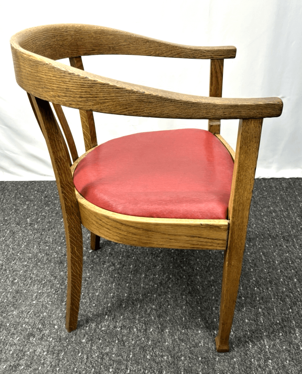 Gropius Armlehnstuhl Massivholz Art Deco Büro Schreibtisch 