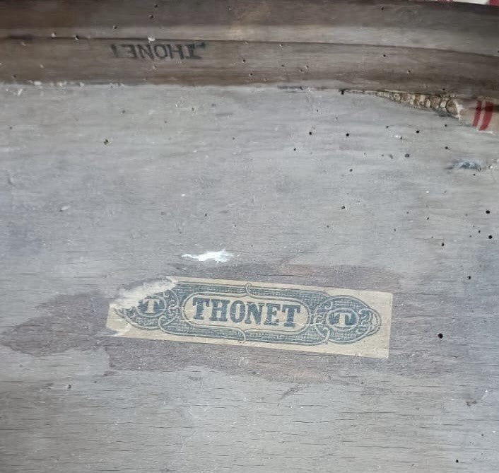 1 von 2 Original Thonet Kaffeehaus Frankfurter Stuhl Bauhaus beschädigt