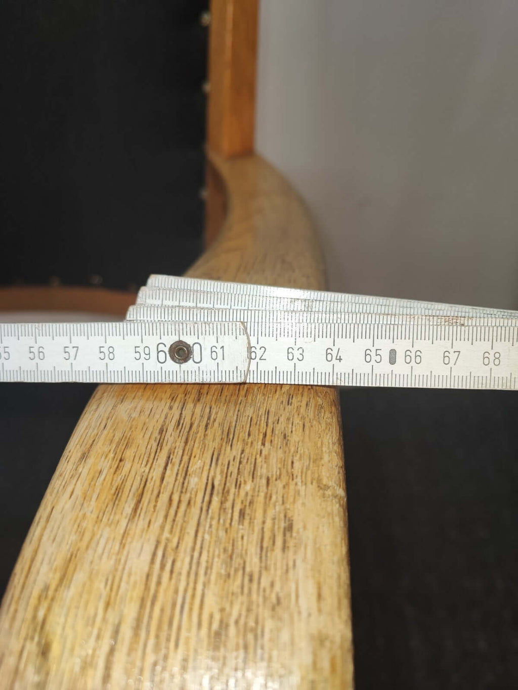 Art Deco Armlehnstuhl Eiche Vintage 30er 40er Federkern Sessel Ziernägel