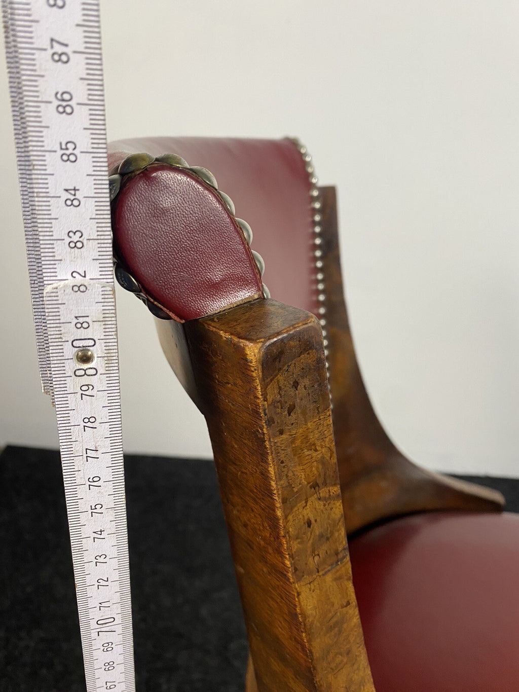 1 von 6 Gondelstühle Französisch Art Deco Nussbaum Wurzelholz Antik ca. 1920