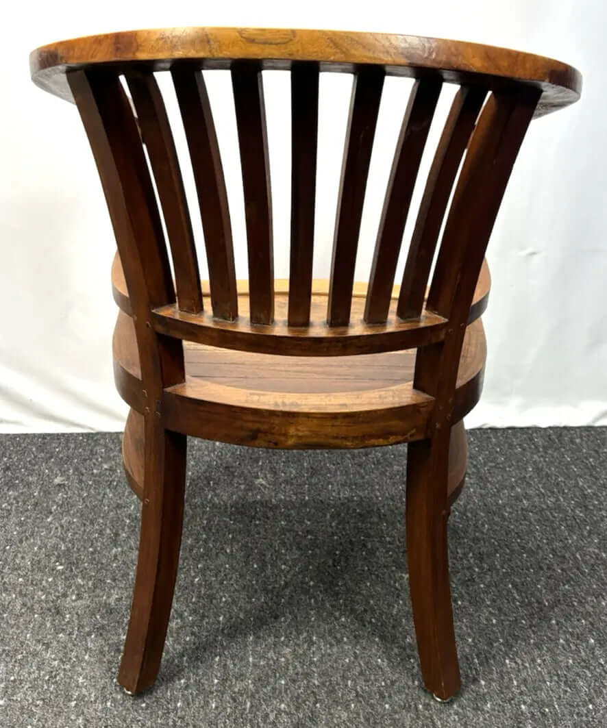 1 von 4 Armlehnstuhl Kolonialstil Massivholz Art Deco Bauhaus Gropius