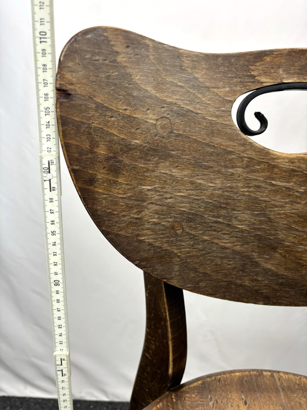 Barhocker Barstuhl Massivholz Vintage Art Deco Hochstuhl