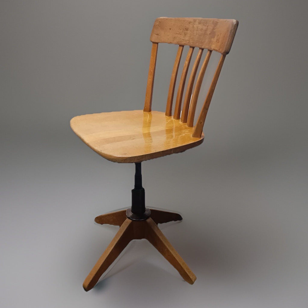 ORIGINAL SEDUS Büro Drehstuhl höhenverstellbar Art Deco Bauhaus Schreibtisch