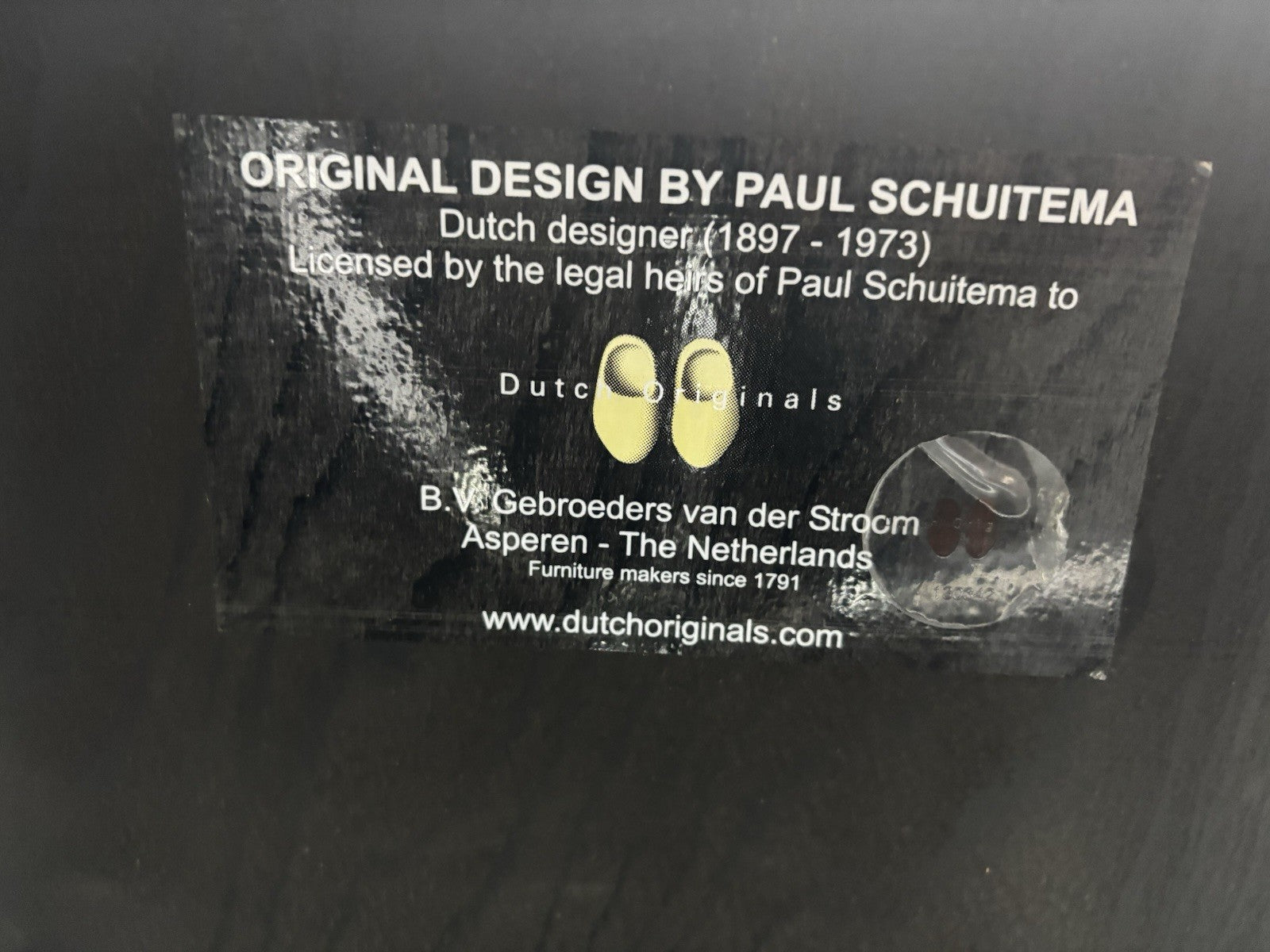 1 von 5 Orig Paul Schuitema Bürostuhl  nummeriert Stahlrohrmöbel Bauhaus Vintage