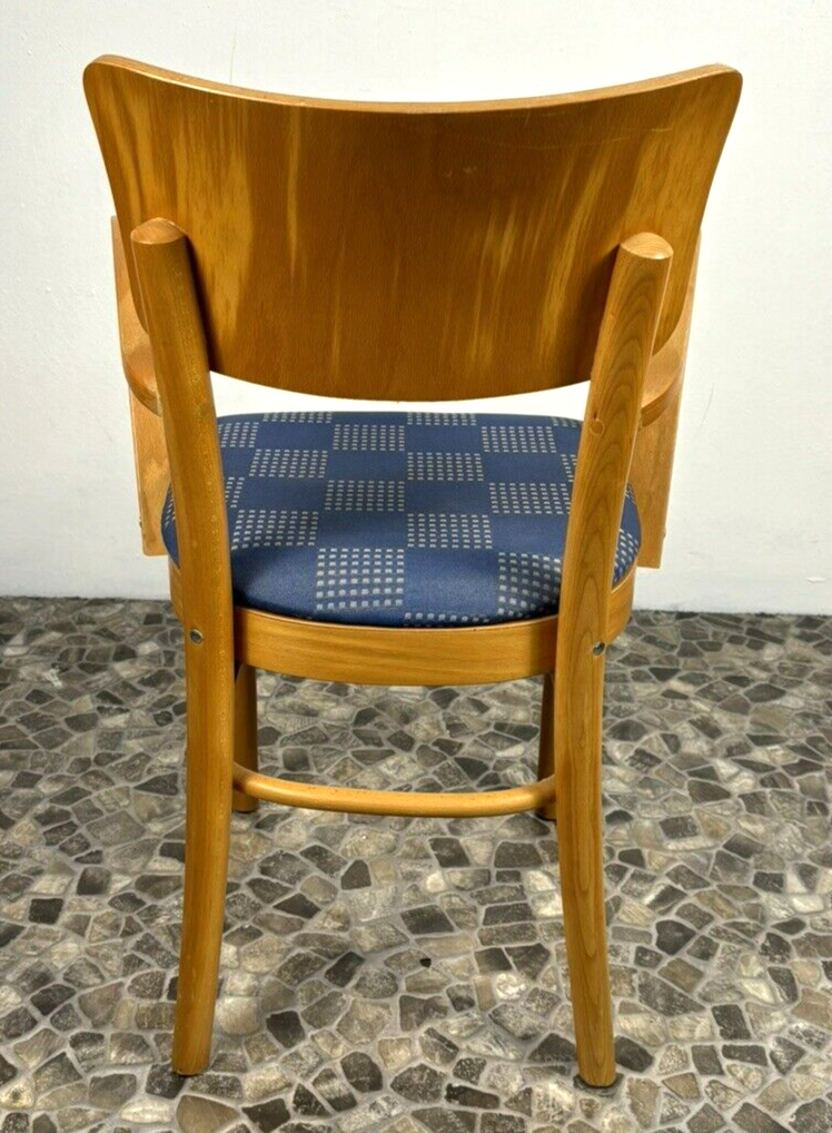 1 von 11 Fameg (ehem Thonet) Armlehnstuhl  Sessel Massiv Bauhaus ArtDeco Vintage